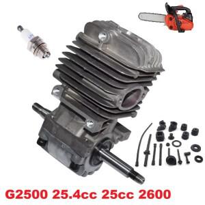 34mm 실린더 크랭크축 호스 조립 키트 엔진 모터 (25cc 25.4cc G2500 2600 A305 SPR255 CJ300 탑 핸들 전정