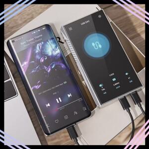FiiO M23 고해상도 HIFI 휴대용 음악 MP3 플레이어 안드로이드10 USB 14 블루투스 5.0 AK4191EQ + AK4499EX