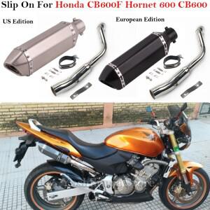 혼다 호환 CB600F 호넷 600 바이크 오토바이 배기 시스템 미들 링크 파이프 머플러 탈착식 DB 킬러