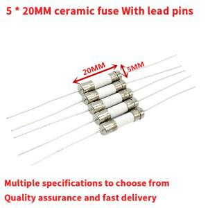 유리관퓨즈 휴즈 10PCS 20MM 세라믹 30A 5A 2A 퓨즈 20A 250V 12A 1A 25A 5X20MM 8A 3A 10A 4A 튜브 15A