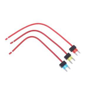 휴즈홀더 퓨즈 차량용 거치대 미니 어댑터 12V 20A APM 안전 추가 심플 1PC 10A 회로 15A