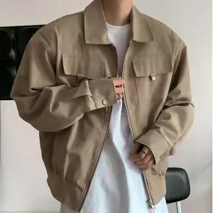 남성 가을 오버핏 포켓자켓 블루종 남자 점퍼 아우터 남성자켓 캐주얼자켓 가을점퍼 블루종 야구점퍼