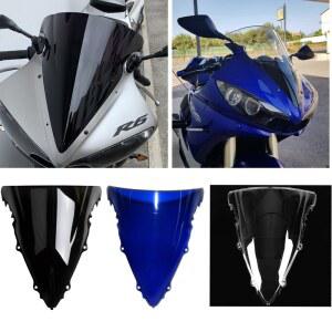PCX윈드스크린 YZF R6 2003 2004 2005 2007 윈드 2009 2008 R6S ABS 유리 스크린 2006