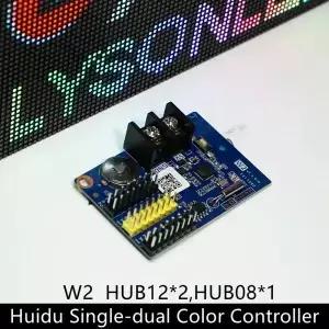 P4.75 P10 단일 이중 색상 모듈용 HD-W2 Huidu LED 디스플레이 제어 카드 작업