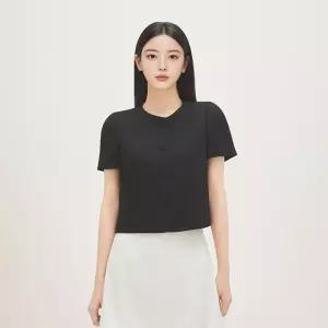 로엠 캡소매 트위드 반팔 자켓 RMJKG25S51