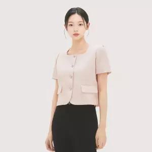 로엠 스퀘어넥 트위드 자켓 RMJKG26ST1