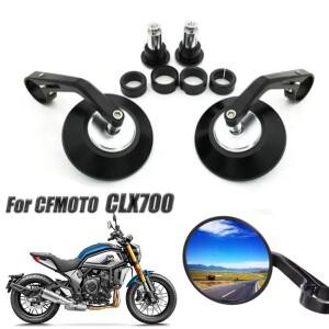 바이크 오토바이 레트로 핸들 바 백미러 각도 접이식 반전 CFMOTO 700CLX CLX700 CLX 700 용 사이드 끝