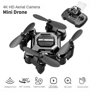 802 미니  드론 4K 1080P HD 카메라 WiFi Fpv 공기압 고도 유지 전문 접이식 쿼드콥터 RC