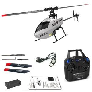 RC ERA C129 V2 원 클릭 3D 플 헬리콥터 4ch 안정적인 비행 원격 제어 드론 취미  초보자