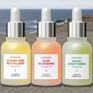 바르바라 광채 페이스 오일 3종 세트 비타민트리 장미 30ml 3개