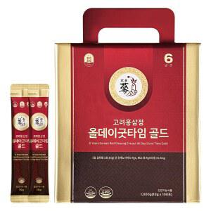 PNBG 6년산 한국산 홍삼 샷 골드 - 100포 HACCP 진세노사이드 15MG