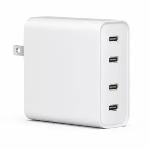 130W GaN USBC 4포트 PD 충전기 태블릿 노트북 멀티 어댑터