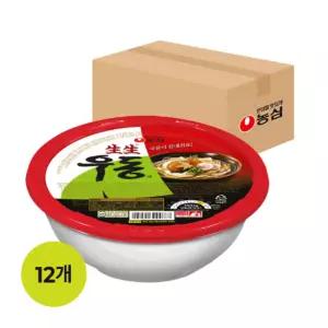 농심 생생우동 용기 276g x 12개
