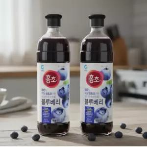 홍초 블루베리 1.5L x 2병