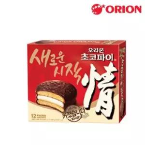 소모품 오리온 초코파이 1각(12개입) 468g