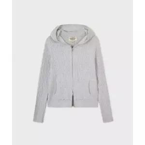 후아유 WHO.A.U High-Guage Cable Hoodie Zip-up / WHCKG2391F 262759
