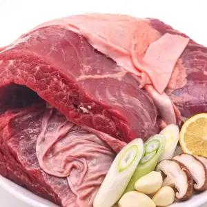국내산 소고기 업진살 소배필 2kg 배터짐 곰탕 국거리 수육용 한우