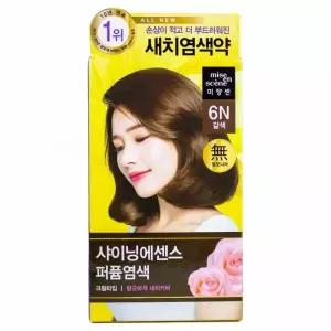 새치염색 샤이닝칼라 염색약 염색약/미장센 6N 미장센 헤어케어 새치 갈색