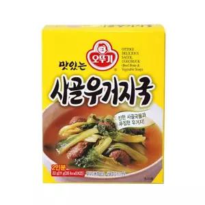 수앤서A2 사골우거지국 즉석국 오뚜기 사골우거지국22g 사골 우거지 생활