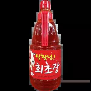 움트리 실장님 회초장 2Kg 분식점 전복회용 배달용 뷔페 해물파전용