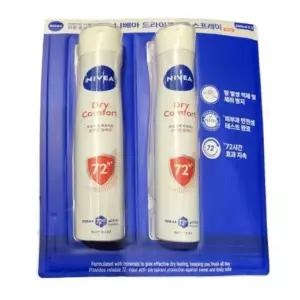 니베아 데오드란트 스프레이 드라이 콤포트 200ml x 2개