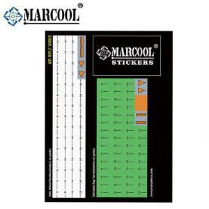 Marcool 라이플스코프 조준기 터렛 or 측면 조정 체중계 카운트 라벨 스티커 스코프