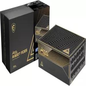 MSI MEG Ai1600T PCIE5 완전 모듈형 게이밍 1600W 파워 서플라이 80 티타늄 듀얼 12V-2x6 케이블 서버급