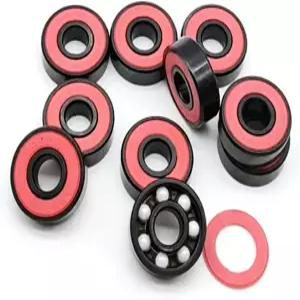 8개 8x22x7 세라믹 베어링 ABEC-11 608 스케이트보드용 608RS