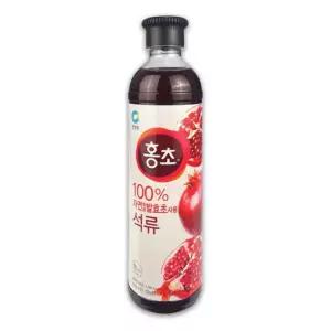 청정원 홍초 석류900ml -TJ 석류 석류홍초 석류음료 탄산수 음료 마시는홍초