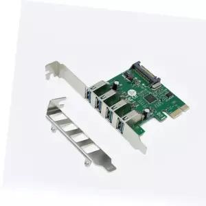 기타 브랜드 PCI 3.0 카드 4Port 1000Mbps SATA VL805 to USB