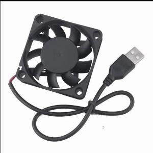 5V 브러시리스 냉각 팬 USB 환기 장치 컴퓨터 케이스 2500RPM 쿨러 오일 함침 PBT CPU 라디에이터 PC 가제