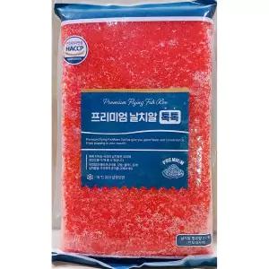 날치알 (톡톡 냉동 레드 800g) 롤전문점/톡톡터지는식감/유부초밥용/포장용/