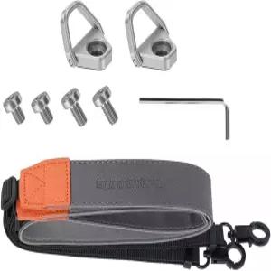 BTG DJI RC 2/1 Pro 2 PLUS 1 컨트롤러 다목적 후크 편안한 랜드야드 스트랩 PU 가죽 넥스트랩