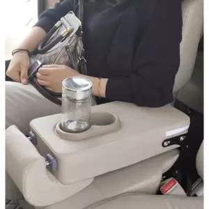 차량중열시트 뒷좌석보조의자 접이식수납함 자동차용
