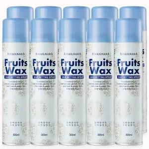 후르츠왁스 헤어스프레이 300ml x 10개 과일나라