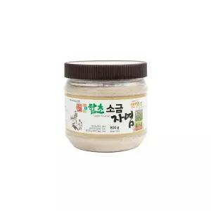 순천만 청정 겟벌 자연이준 선물 함초 자염 소금 별량 염전 800g