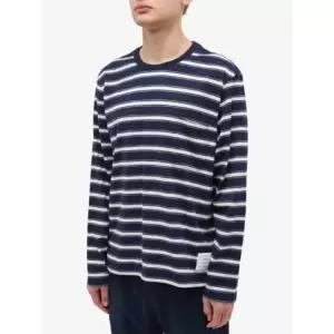 라프리마 톰브라운 스트라이프 오버사이즈 긴팔티 MJS225A J0086 415