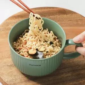 전자레인지용 도자기 라면 우동 전용 그릇 용기
