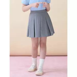 [BEANPOLE KIDS] [시즌오프 30%] 플리츠 피케 스커트 팬츠 - 그레이 (BI6327G013)