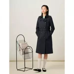 빈폴 레이디스 BEANPOLE LADIES Essential 롱 트렌치 코트 네이비 BF523TE01R 1000341
