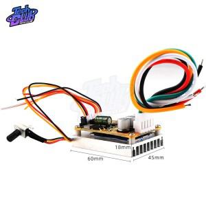 BLDC 3 상 브러쉬리스 컨트롤러, 센서리스 모터 드라이버, 홀 쉽, 5-36V, 350W