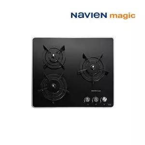 경동 나비엔매직 빌트인 3구 가스레인지 쿡탑 교체 설치 GRB-6303