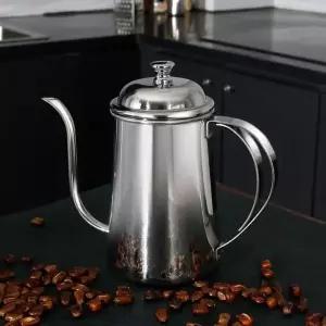 [하프클럽/알티피아]700ml 스텐 커피포트 핸드드립용
