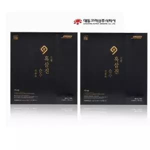 [셀러허브][대동고려삼] 대동고려삼 진쎈흑삼진 60mlx30포(쇼핑백동봉) 1+1 총2개 총60포 (S50566058)