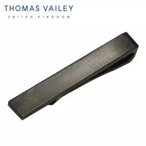 갤러리아 [THOMAS VAILEY] 토마스베일리 넥타이핀-헤어라인클립 블랙 4.5cm