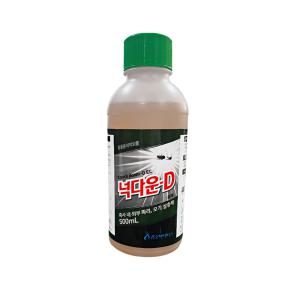모기 파리 살충제 넉다운 D 500mL (분무 연막 겸용)