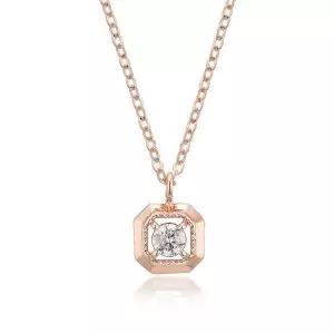 [로이드](센텀시티점) L-DIAMOND 1부 큐브 14K Gold 목걸이 LNF20085D