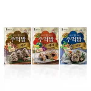 [맛있는풍경] 주먹밥 3종 기획 (야채,해물,버섯)
