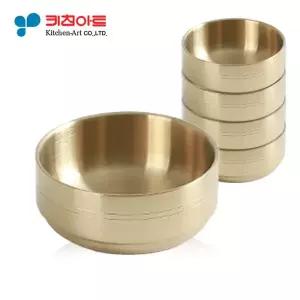 아트박스/키친아트 키친아트 금상첨화 티타늄 이중탕기(대) 18cm 5개세트