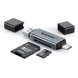 SD카드 리더기 USB 3.0 블랙박스 / 알루미늄 디자인 SD/microSD 동시 읽기/쓰기